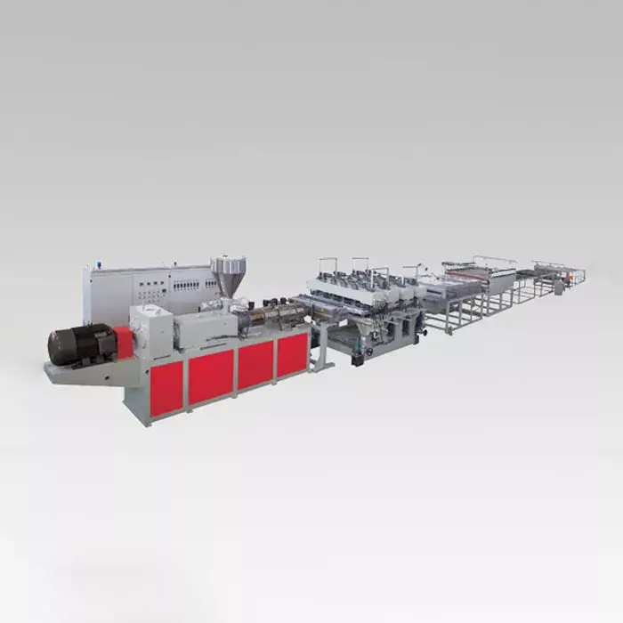 Extrusionsmaschine für PVC-Schaumplatten